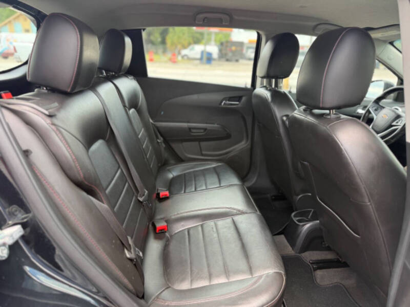 2015 Chevrolet Sonic RS Auto