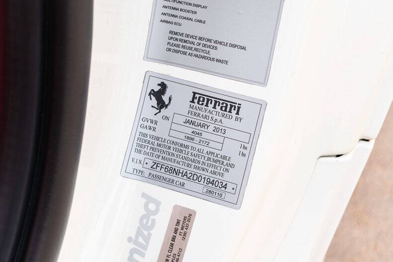 2013 Ferrari 458 Spider