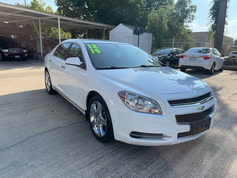 2012 Chevrolet Malibu for sale at De La Paz Auto Sales Inc. in Houston TX