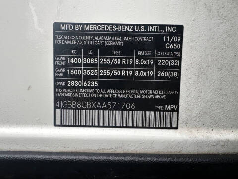 2010 Mercedes-Benz M-Class ML 350 4MATIC