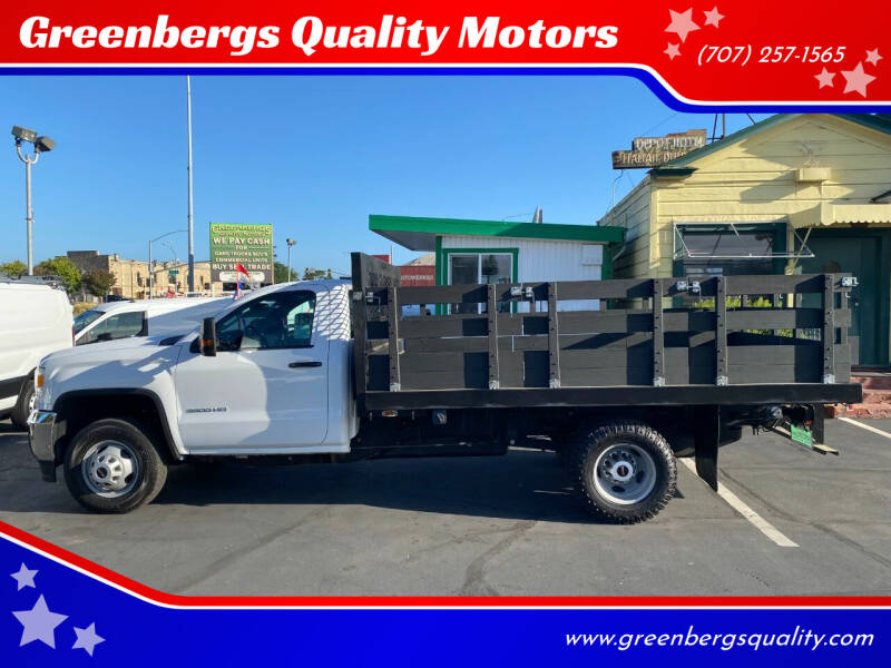 2019 GMC Sierra 3500HD CC for sale at Greenbergs Quality Motors in Napa CA