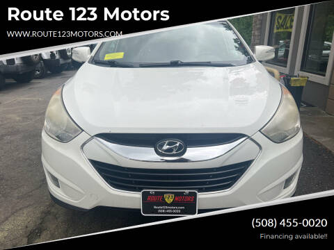 2013 Hyundai Tucson for sale at Route 123 Motors in Norton MA