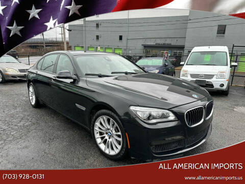 2013 BMW 7 Series for sale at All American Imports in Alexandria VA