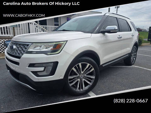 2016 Ford Explorer Platinum