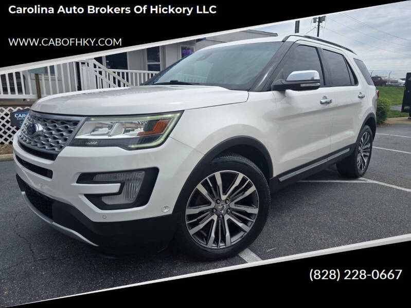 2016 Ford Explorer Platinum