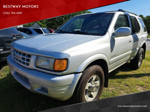 1999 Isuzu Rodeo for sale at BESTWAY MOTORS in Winston Salem NC