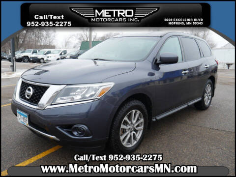 2014 Nissan Pathfinder for sale at Metro Motorcars Inc in Hopkins MN