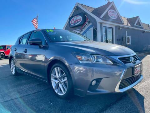 2016 Lexus CT 200h for sale at Cape Cod Carz in Hyannis MA