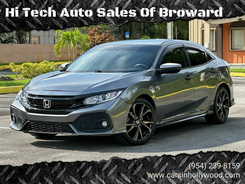 2017 Honda Civic for sale at Hi Tech Auto Sales Of Broward in Hollywood FL