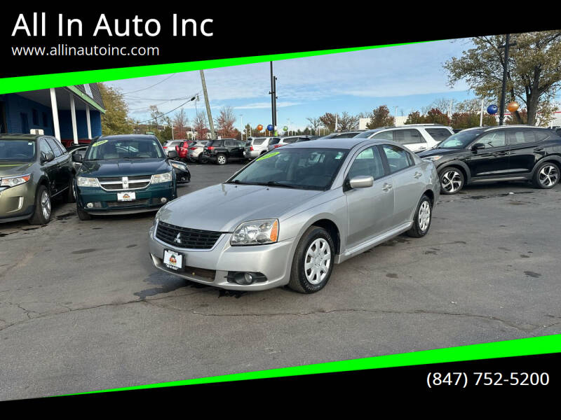 2010 Mitsubishi Galant for sale at All In Auto Inc in Palatine IL