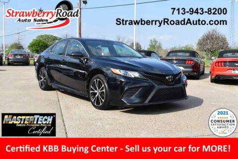 2020 Toyota Camry for sale at Strawberry Road Auto Sales in Pasadena TX