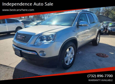 2008 GMC Acadia for sale at Independence Auto Sale in Bordentown NJ