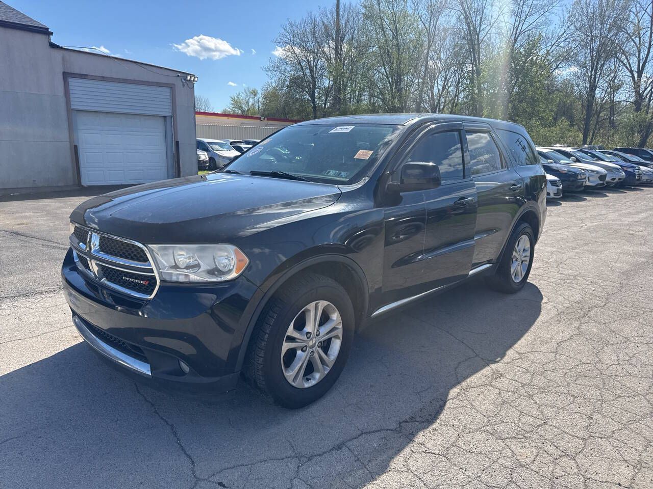 Black 2013 Dodge Durango SXT AWD SXT 4dr SUV 1