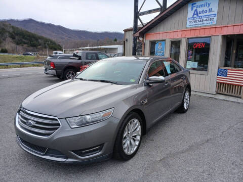 2013 Ford Taurus for sale at FAMILY AUTO II in Pounding Mill VA