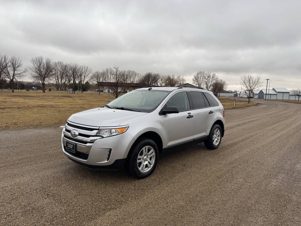 Silver 2012 Ford Edge SE SE 4dr Crossover 1