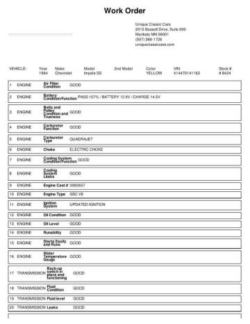 1964 Chevrolet Impala