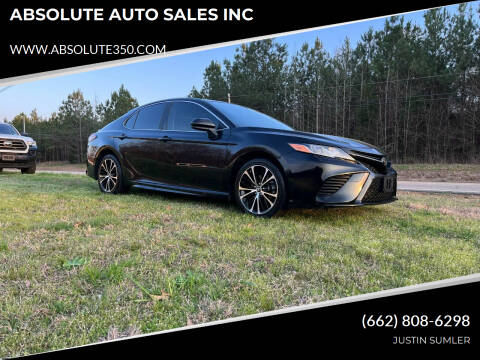 2018 Toyota Camry for sale at ABSOLUTE AUTO SALES INC in Corinth MS