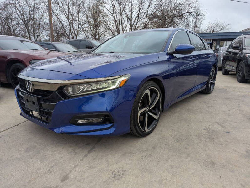 2018 Honda Accord for sale at FINISH LINE AUTO GROUP in San Antonio TX