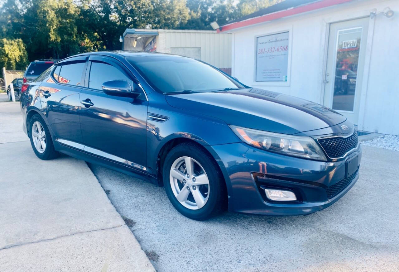 2015 Kia Optima for sale at Testarossa Motors in League City, TX