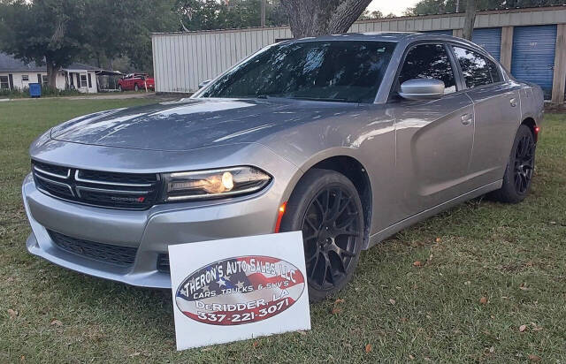 2016 Dodge Charger for sale at Theron's Auto Sales, LLC in Deridder, LA