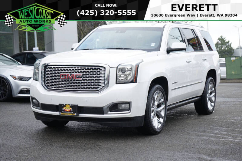 2017 GMC Yukon for sale at West Coast AutoWorks in Everett WA