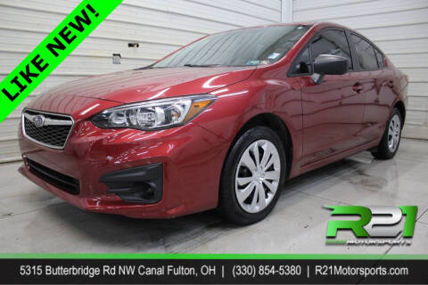 2019 Subaru Impreza for sale at Route 21 Auto Sales in Canal Fulton OH