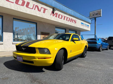 2006 Ford Mustang for sale at Discount Motors in Pueblo CO