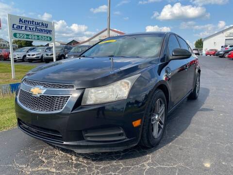 2011 Chevrolet Cruze for sale at Kentucky Car Exchange in Mount Sterling KY