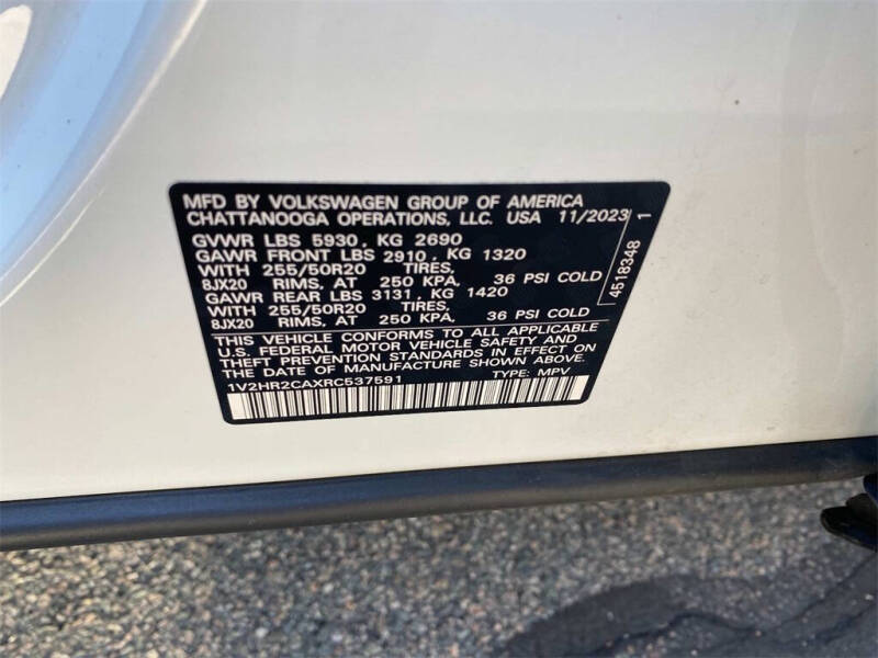 2024 Volkswagen Atlas SE 4Motion