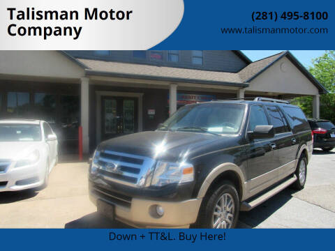 2014 Ford Expedition EL for sale at Talisman Motor Company in Houston TX