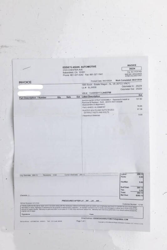 1990 Buick Estate Wagon