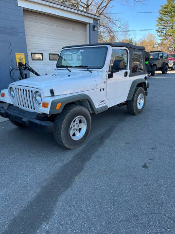 2005 Jeep Wrangler for sale at CROSSROADS AUTOMOTIVE in Scarborough ME