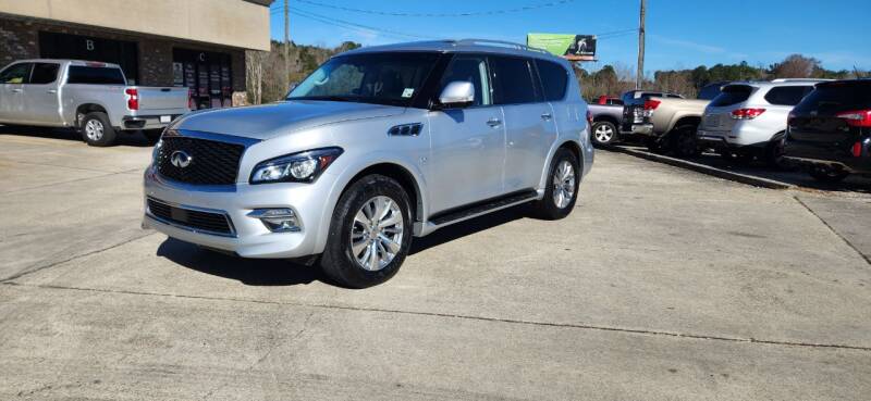 2016 Infiniti QX80 for sale at WHOLESALE AUTO GROUP in Mobile AL