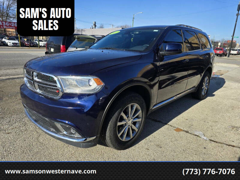 2017 Dodge Durango for sale at SAM'S AUTO SALES in Chicago IL