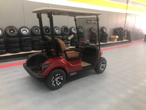2018 Yamaha QuieTech Gas Golf Jasper Red