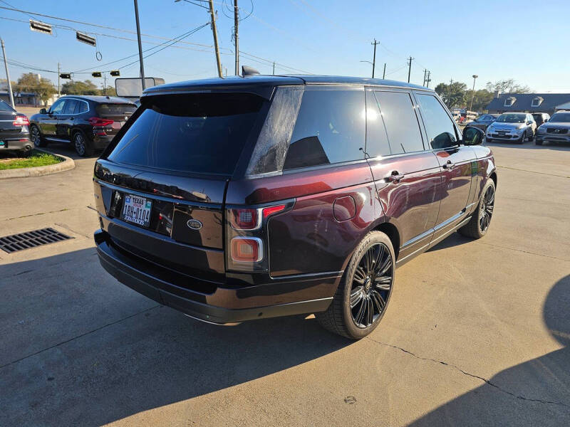 2018 Land Rover Range Rover Supercharged