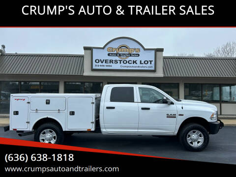 2017 RAM 3500 for sale at CRUMP'S AUTO & TRAILER SALES in Crystal City MO