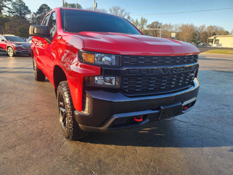 Used 2019 Chevrolet Silverado 1500 Custom with VIN 1GCPYCEF4KZ385468 for sale in West Point, VA