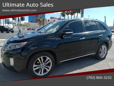 2014 Kia Sorento for sale at Ultimate Auto Sales in Las Vegas NV