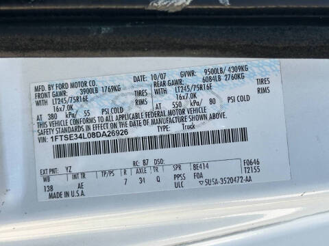 2008 Ford E-Series E-350 SD