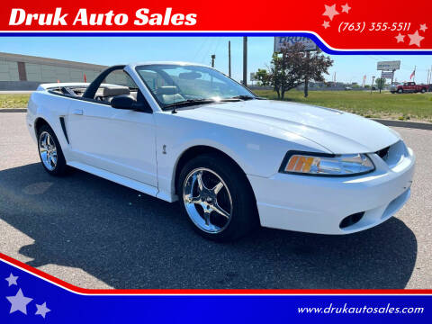 1999 Ford Mustang SVT Cobra for sale at Druk Auto Sales in Ramsey MN