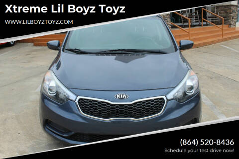 2016 Kia Forte for sale at Xtreme Lil Boyz Toyz in Greenville SC
