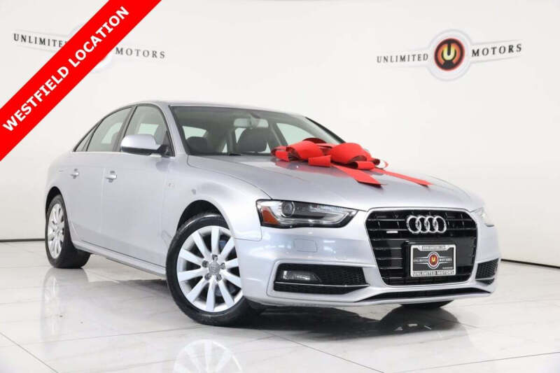 2015 Audi A4 for sale at INDY'S UNLIMITED MOTORS - UNLIMITED MOTORS in Westfield IN