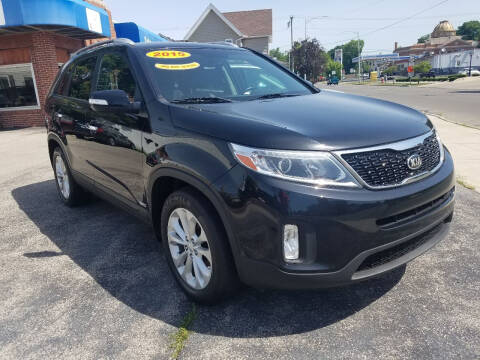 2015 Kia Sorento for sale at BELLEFONTAINE MOTOR SALES in Bellefontaine OH