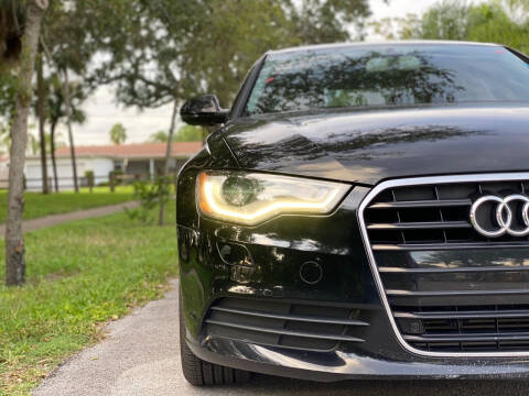 2013 Audi A6 for sale at HIGH PERFORMANCE MOTORS in Hollywood FL