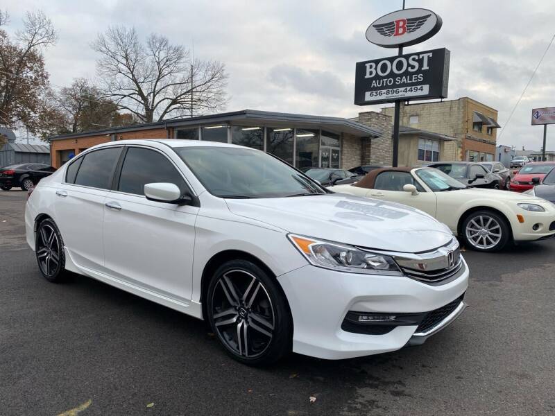 2016 Honda Accord for sale at BOOST AUTO SALES in Saint Louis MO