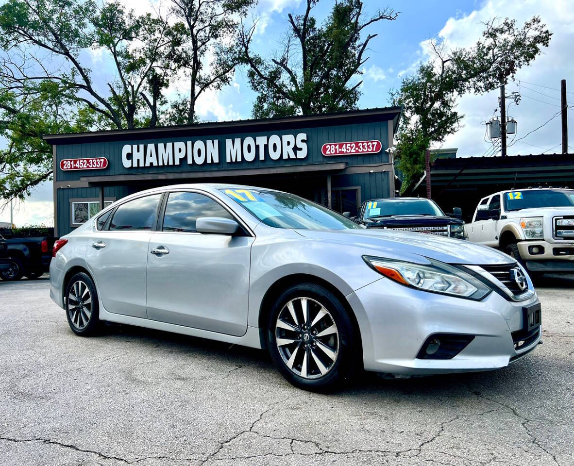 2017 Nissan Altima for sale at Champion Motors in Channelview, TX