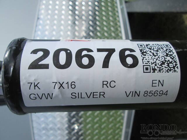 2027 RC Enclosed Cargo CD716TA2