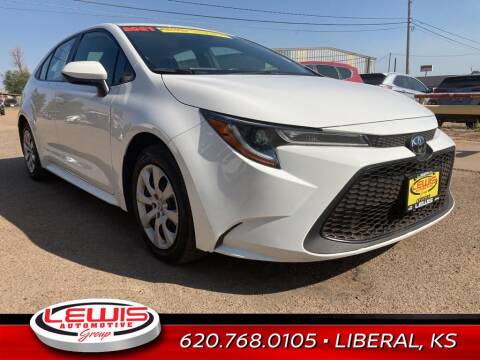 2021 Toyota Corolla for sale at Lewis Chevrolet Buick of Liberal in Liberal KS