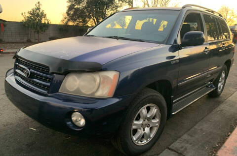 2002 Toyota Highlander for sale at Auto World Fremont in Fremont CA